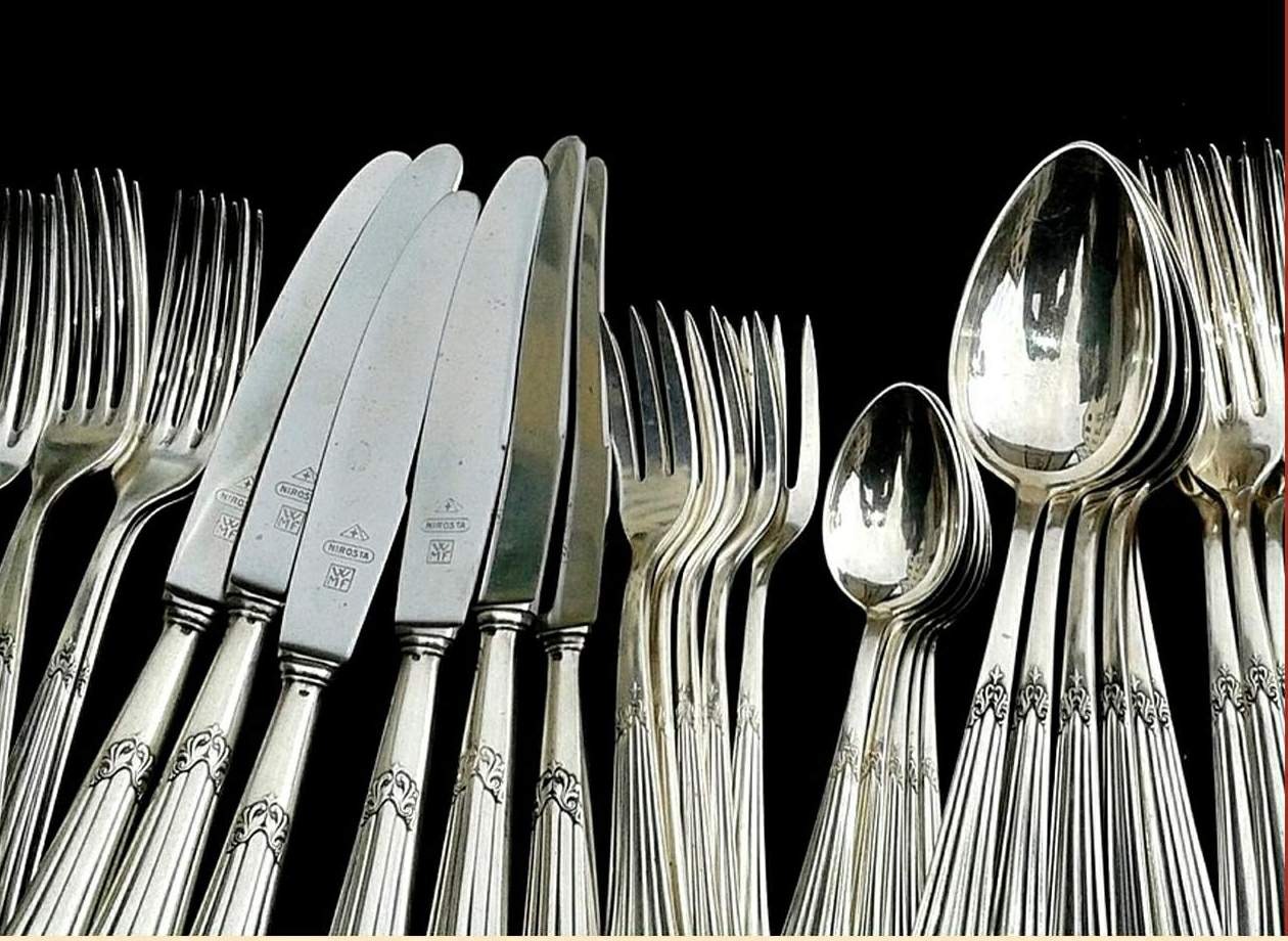 Sterling silver flatware